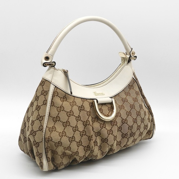 🍓GUCCI Abbey Canvas HandBag - Picture 4 of 14